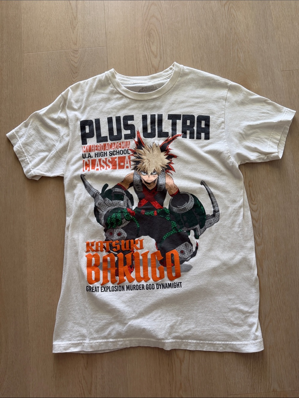 My Hero Academia Katsuki Bakugo Graphic Tee